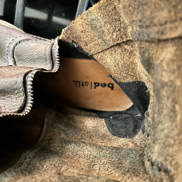 BED|STU Distressed Leather Boots - Picture 6 of 9